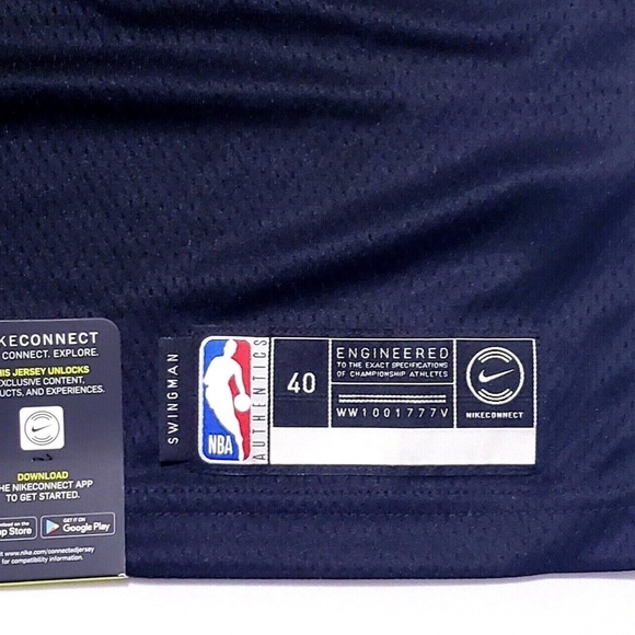 San Antonio Spurs Nike Mens 40 (S) Swingman Jersey Aldridge 20/21 Icon Edition - Picture 5 of 7